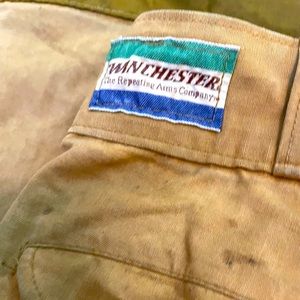 DISTRESSED VINTAGE WORK PANTS HUNTING BRIAR PANTS Winchester 30x30